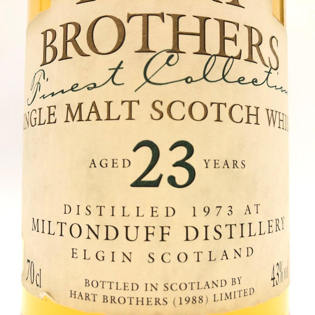 イタリア廻り 2スター オールドボトル　ミルトンダフ 1973 23年