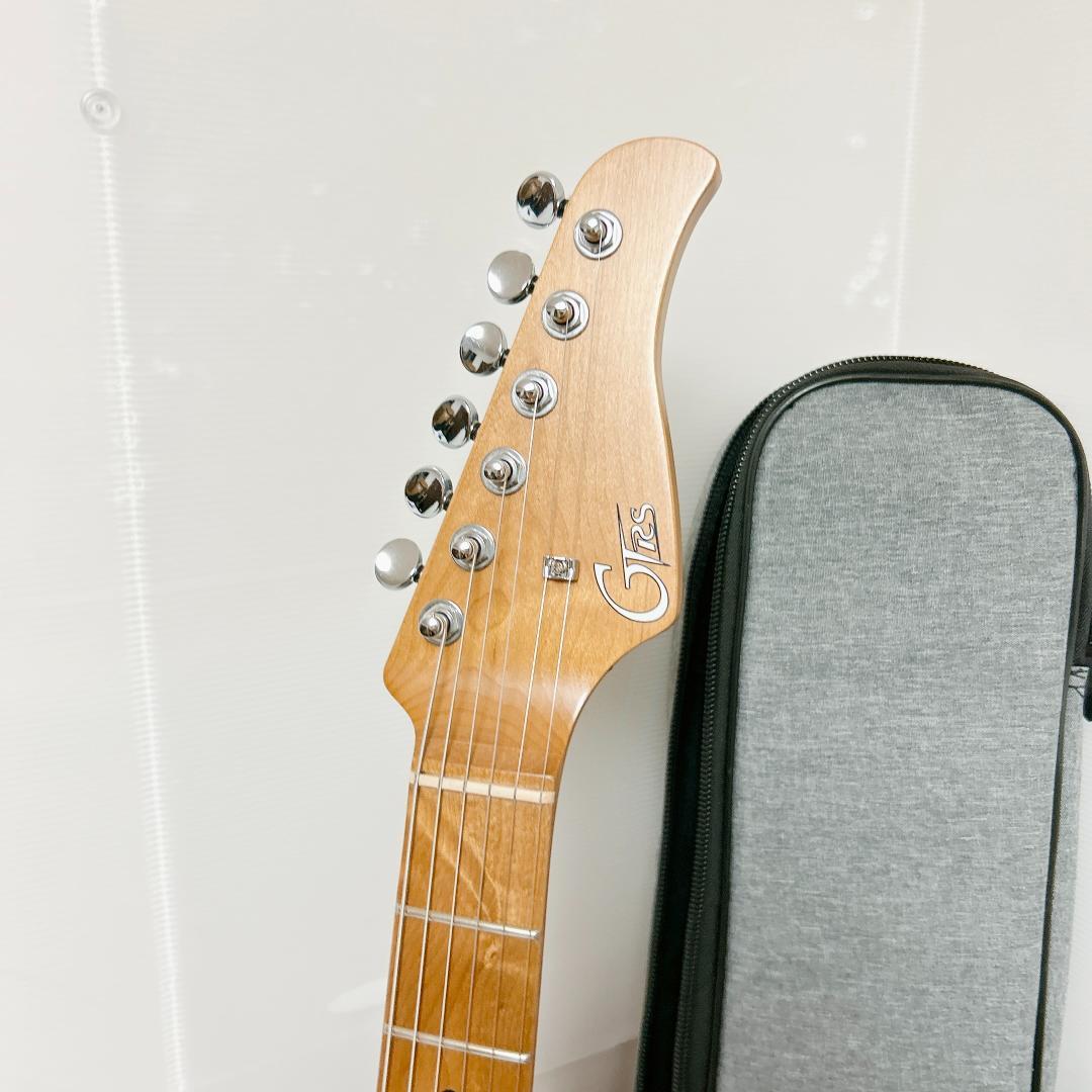 美品 MOOER GTRS S800 エフェクター内蔵ギター ピンク ケース付