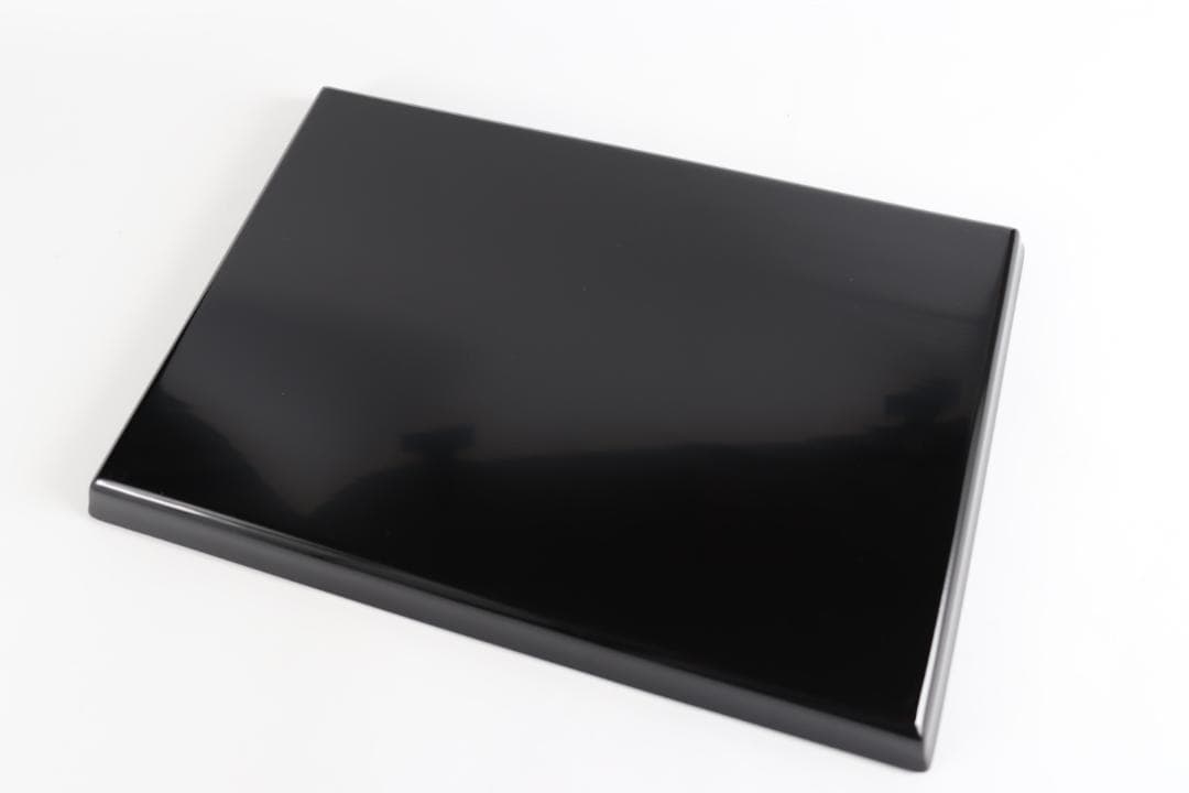 茶道具 輪島塗 今古菁峰 図替わり 盆 卓上膳 彫銘有