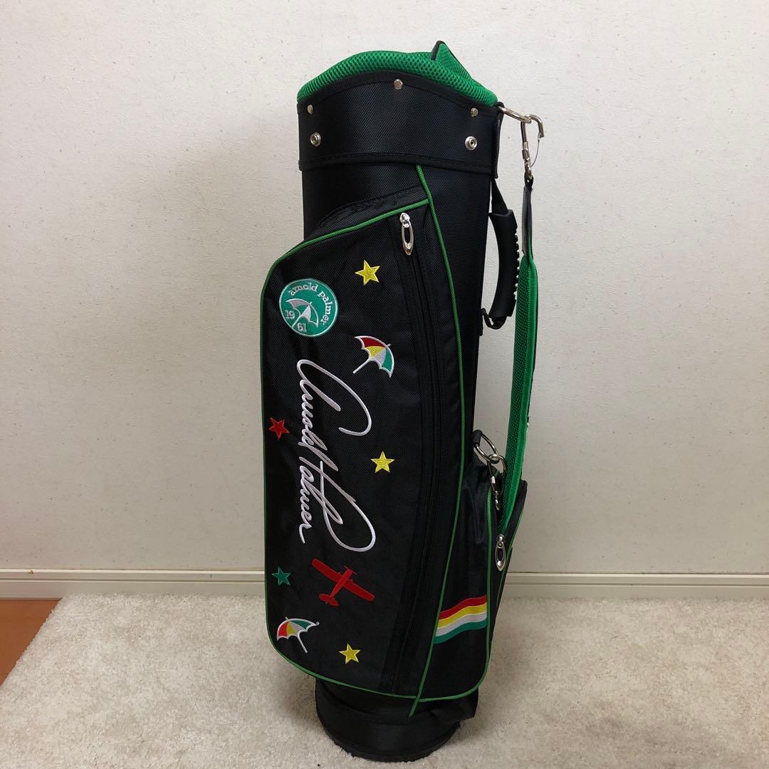 ほぼ未使用品❗️アーノルド・パーマー ゴルフキャディバッグ 軽量