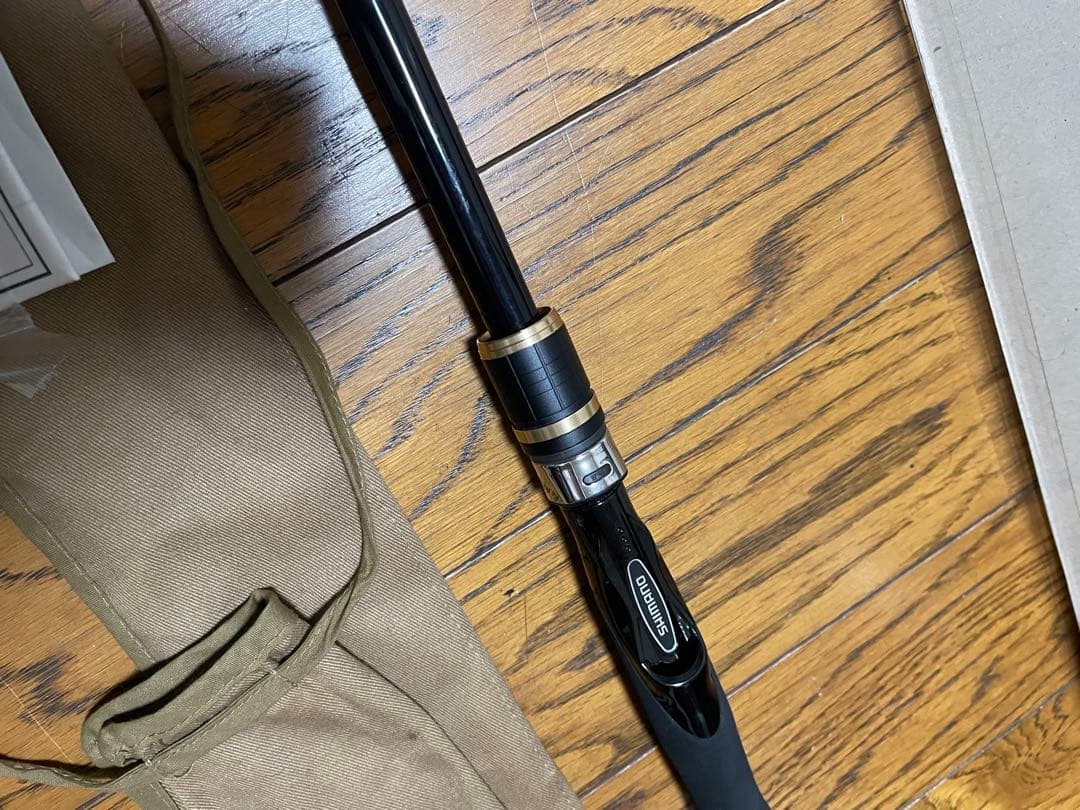 美品　シマノ　フリーゲーム　S96M-4 モバイル　テレスコ　ロッド