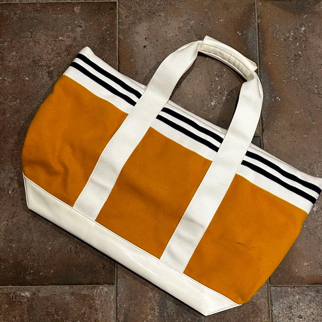 PEARLY GATES ロッカーバッグ　手提げバッグ　トートバッグ　ワッペン