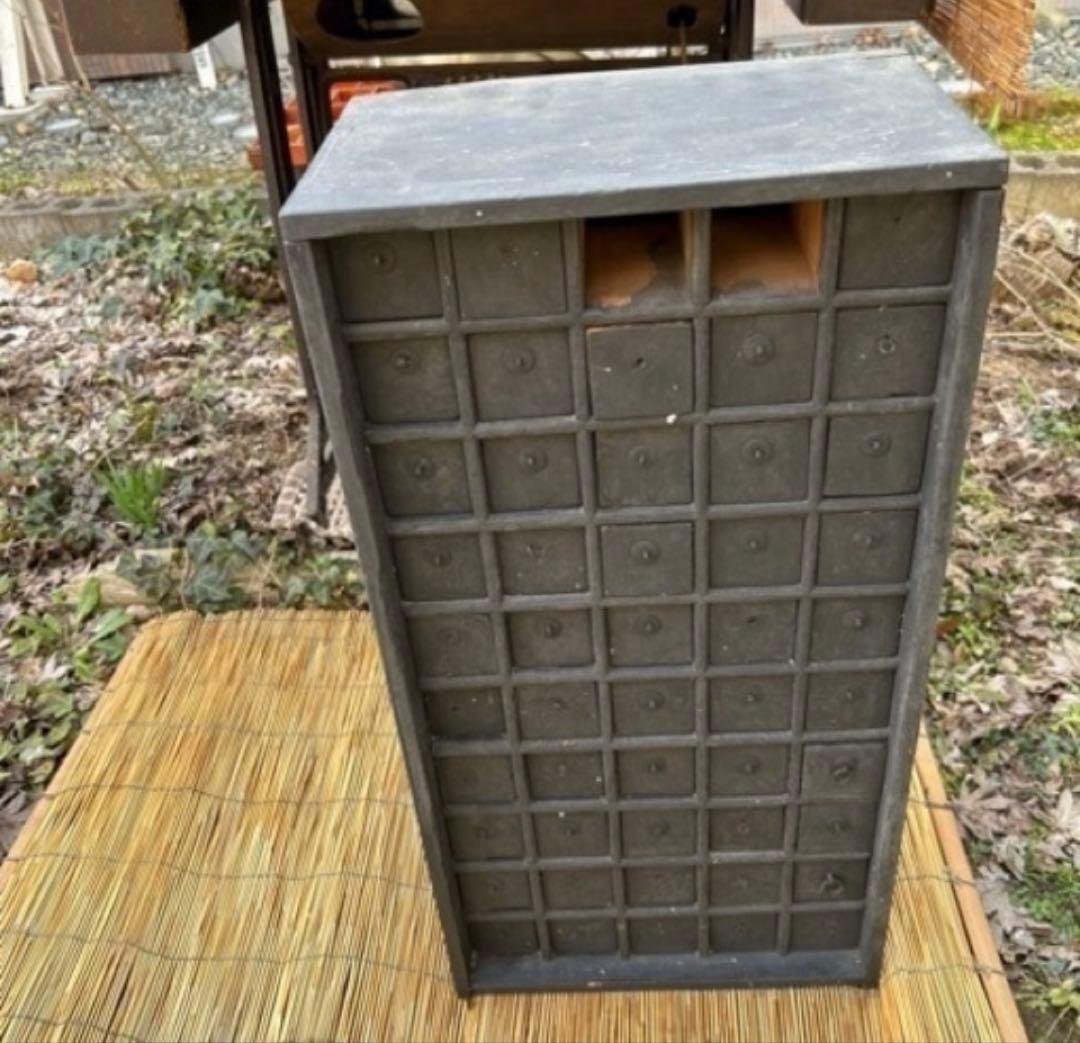 収納ボックス 木材 小引き出し付き