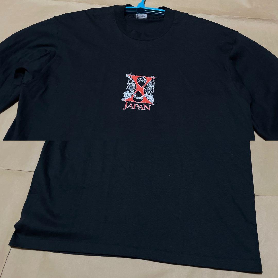 90s X JAPAN ロンT 長袖 Tシャツ 1993 カウントダウン ツアー