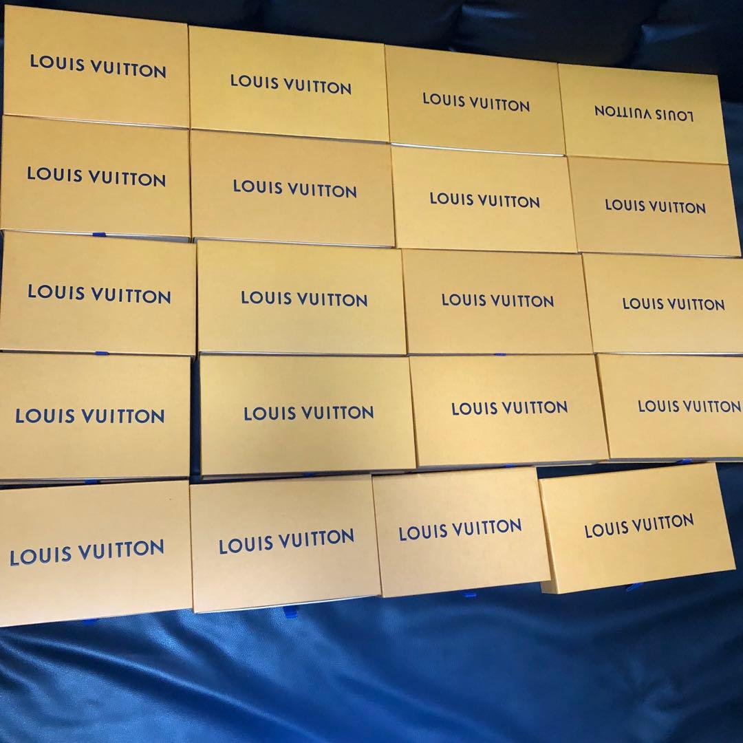 ルイヴィトン　財布箱　携帯ケース箱　20箱　リボン