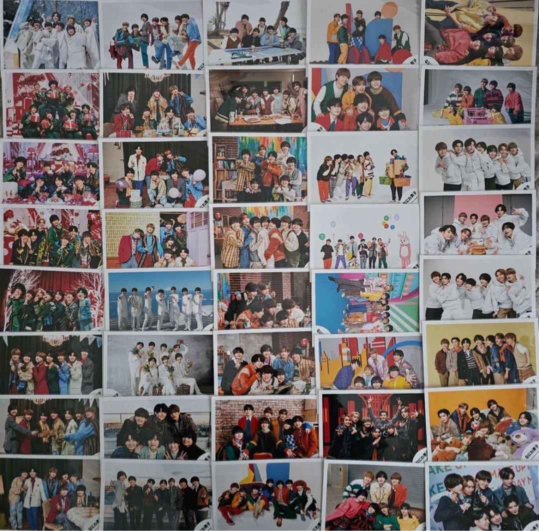 なにわ男子 集合 公式写真87枚 ポストカード 14枚セット