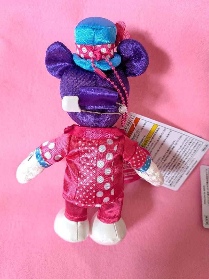 東京ディズニー パルパルーザファンダーランド　ミッキー＆ミニー ぬいぐるみバッジ