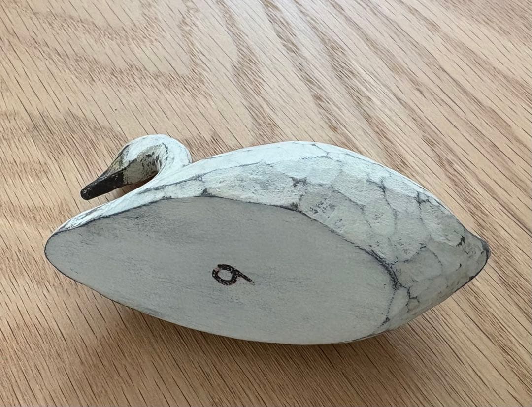 クロヌマタカトシさん　ペア　スワンのオブジェ