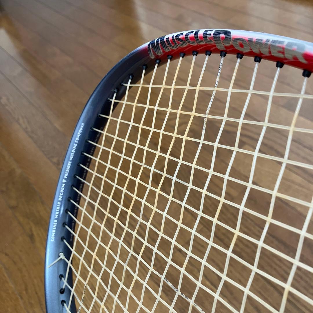 【美品】YONEX Muscle Power 650 UL1 軟式テニスラケット