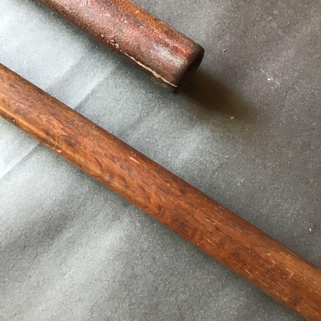 朱色　鑓拵　江戸期　部屋飾りに