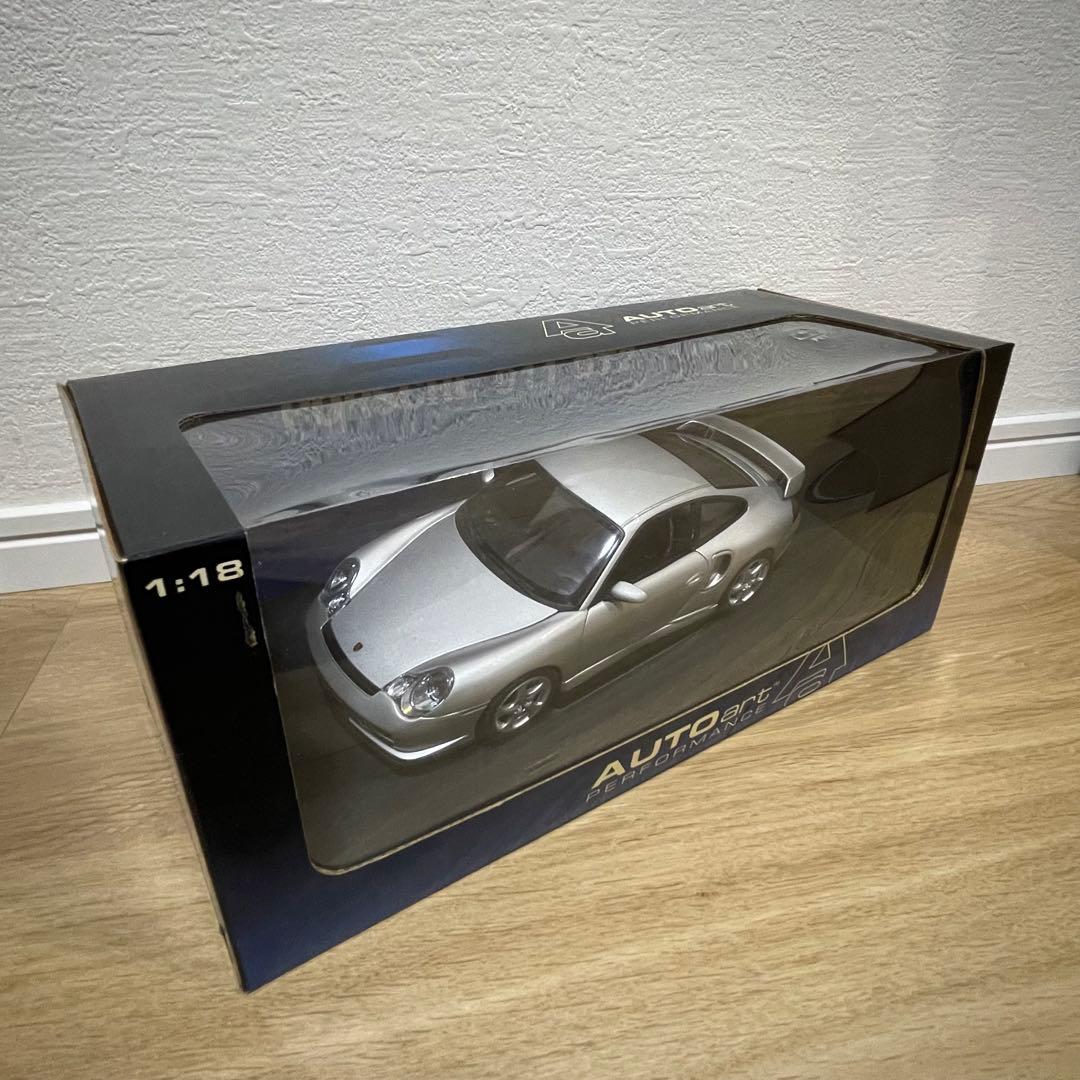 オートアート 1/18 Porsche 911 GT2 シルバー