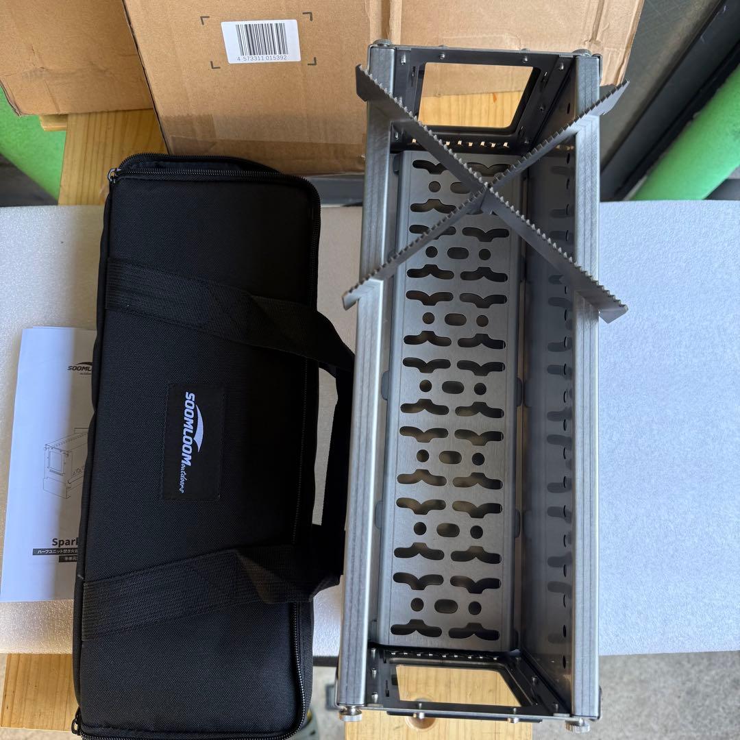 SOOMLOOM スームルーム 薪ストーブ 焚き火台 ステンレス製