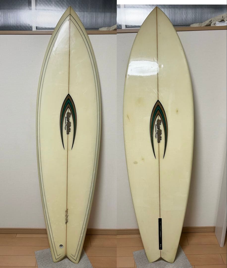 80'sヴィンテージ スティーブウォールデン ハワイ シングルフィン