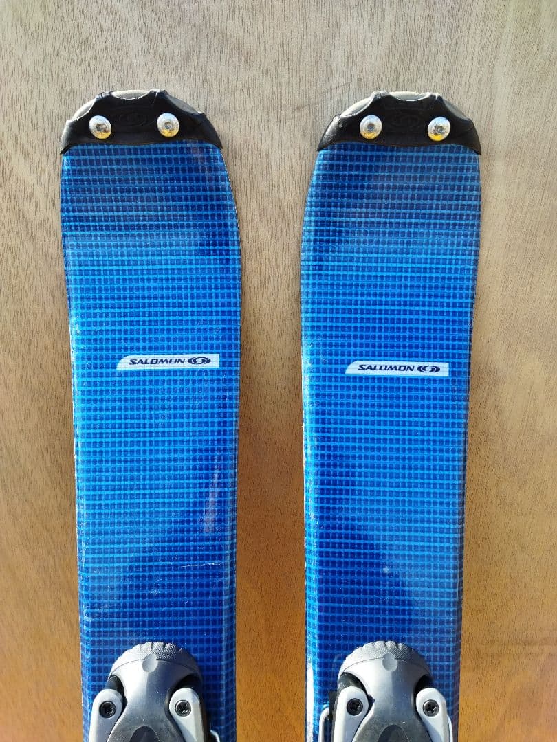 サロモン　SALOMON　ショートスキー　青　スポーツ