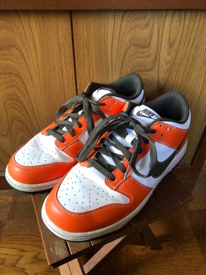 Nike ゴルフスニーカー オレンジ/ホワイト