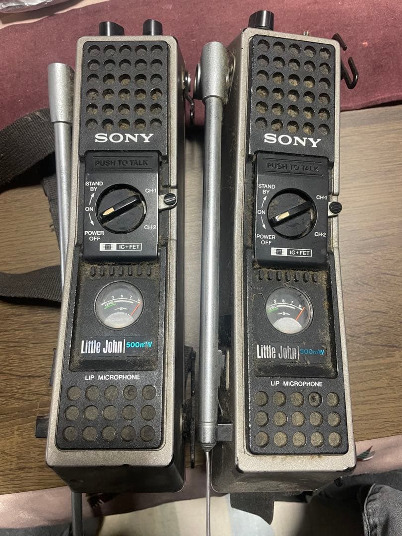 SONY Little John トランシーバー 昭和レトロ