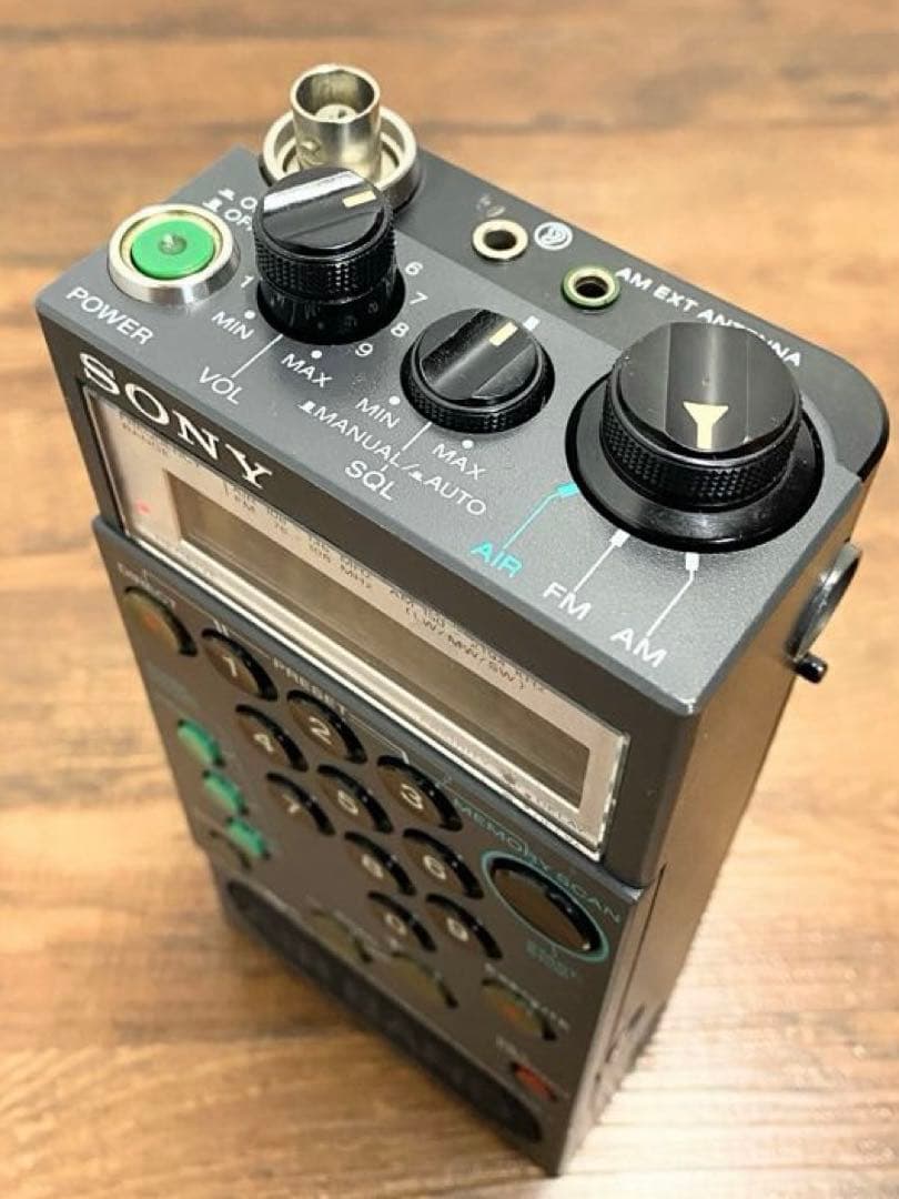 【希少レア商品】 SONY AIR-7 エアーバンド受信機 FM/AM