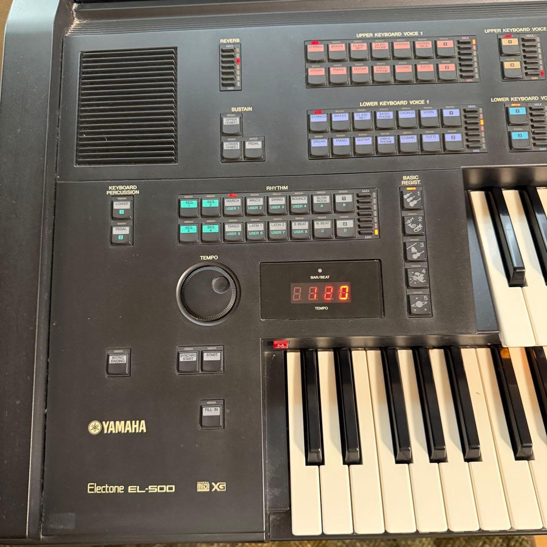 YAMAHA エレクトーン EL-500 説明書付き フットペダル 動作確認済み