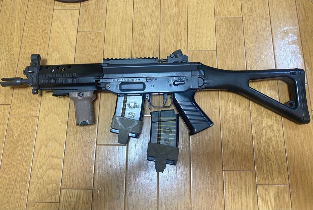 【おまけ多数/レスポンスカスタム】東京マルイ SIG552 SEALS 電動ガン