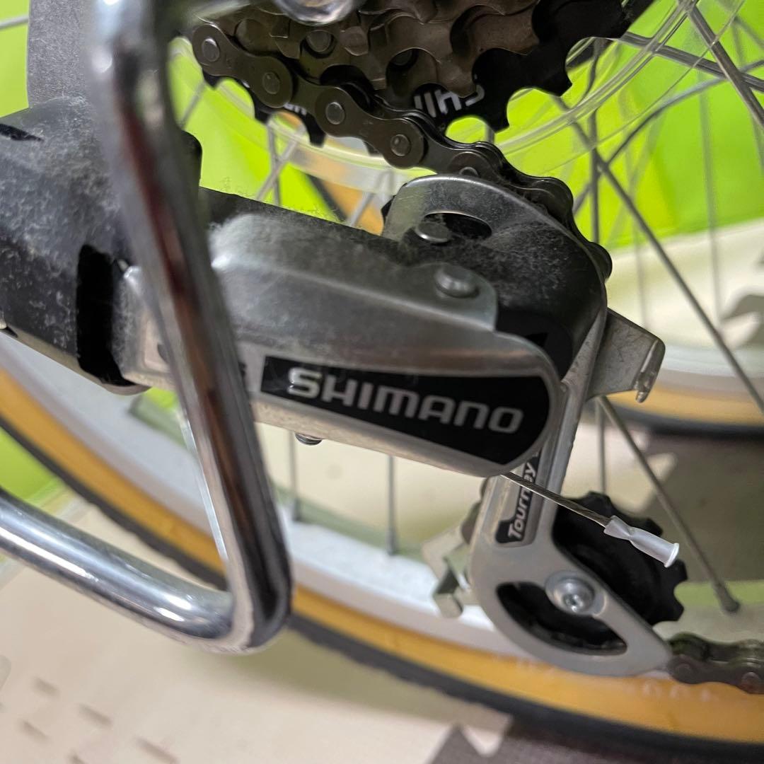 キャプテンスタッグ 折りたたみ自転車 FDB206 ギア付き　長期保管品