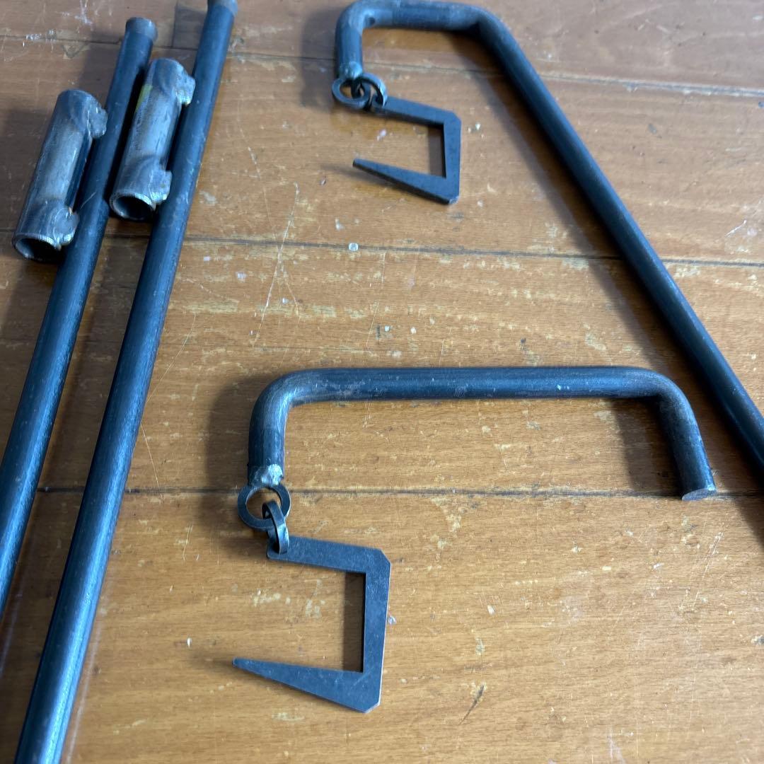 ランタンスタンド　焚き火トング