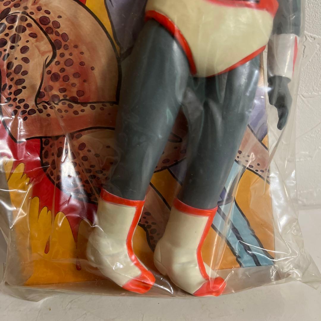 ⚠️激レア・入手困難　シルバー仮面　スタンダードサイズ　面取れ　ソフビ　バンダイ