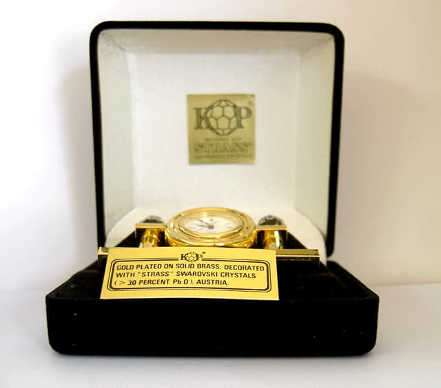 卓上時計（未使用・電池切れ）