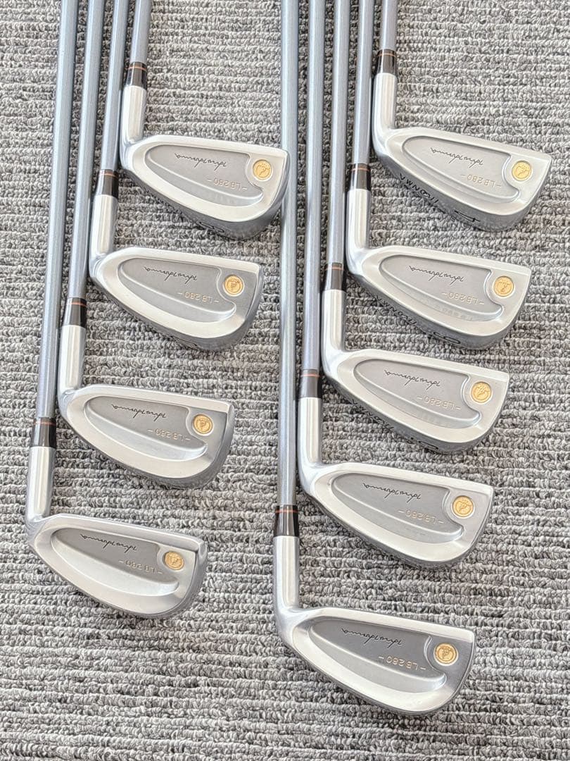 美品❗️HONMA ホンマ/LB280 アイアン 9本セット 三つ星