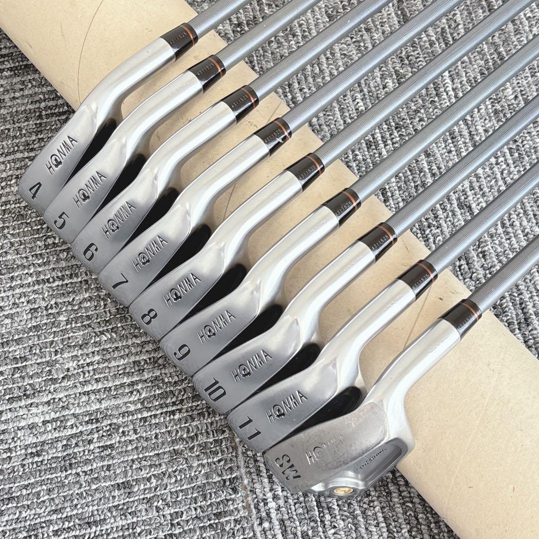 美品❗️HONMA ホンマ/LB280 アイアン 9本セット 三つ星