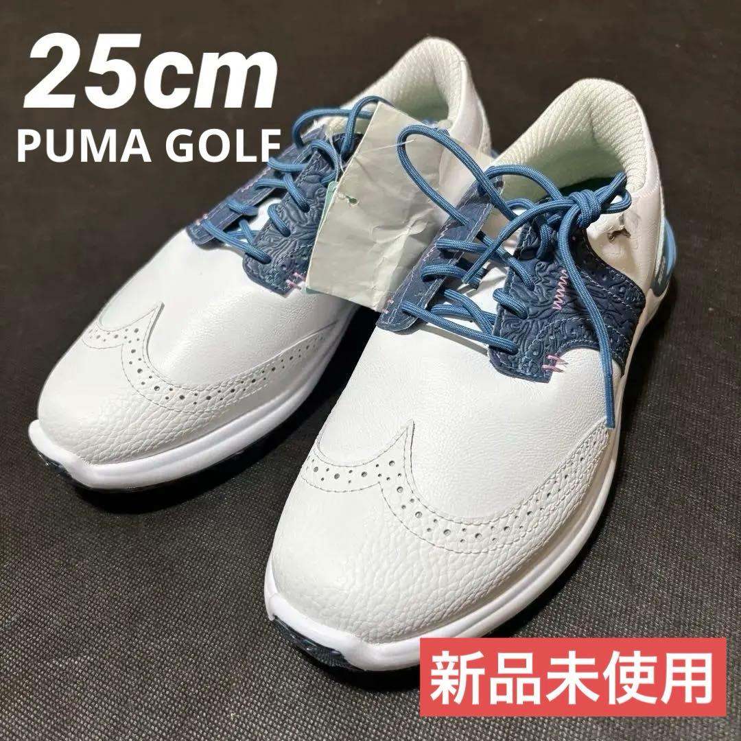 25cm プーマ ゴルフ ファントムキャット ニトロ フェアアイル シューズ