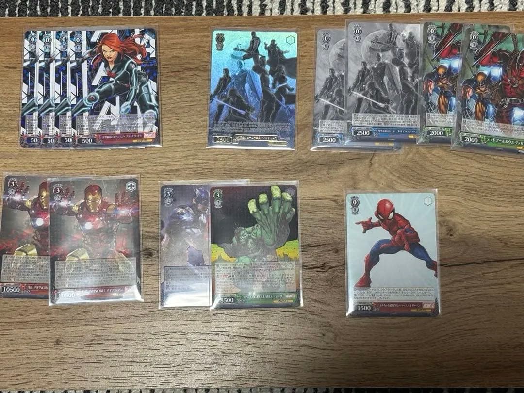 ヴァイス marvel 初弾4コンとその他4コン