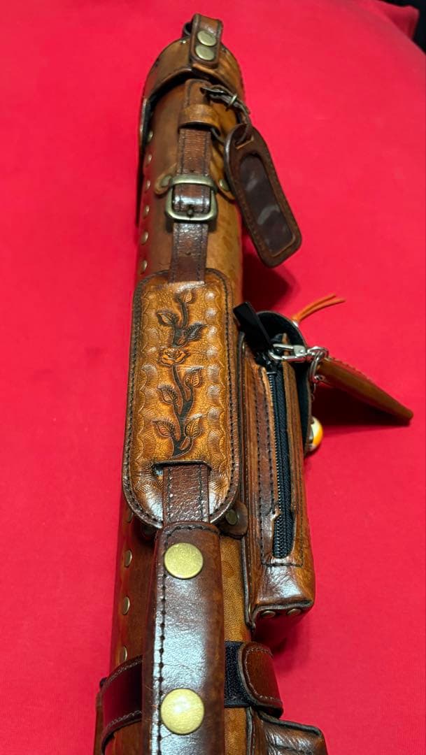 値下げ　インストローク　キューケース 2×4 ジャンプケース　キャップホルダー