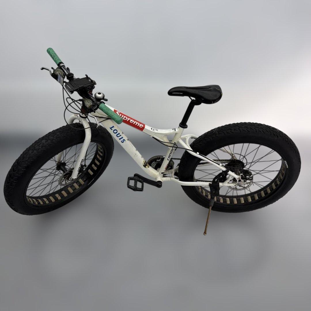 26インチ　ファットタイヤ自転車　引き取り限定