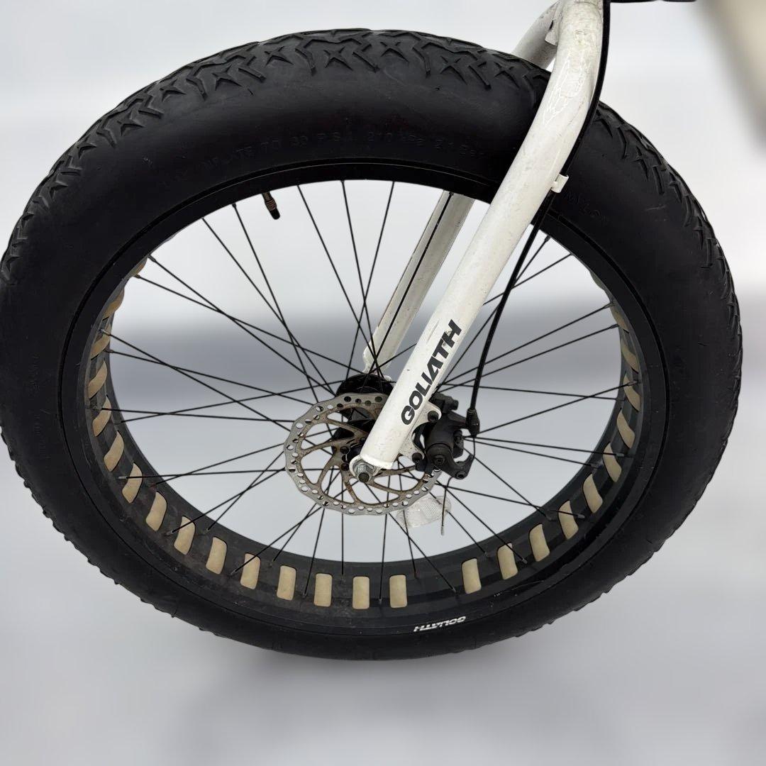 26インチ　ファットタイヤ自転車　引き取り限定