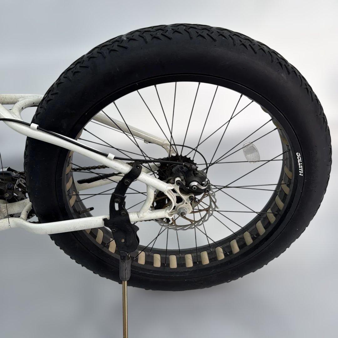 26インチ　ファットタイヤ自転車　引き取り限定