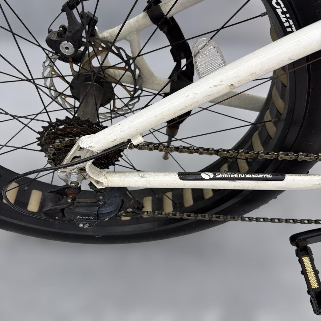 26インチ　ファットタイヤ自転車　引き取り限定