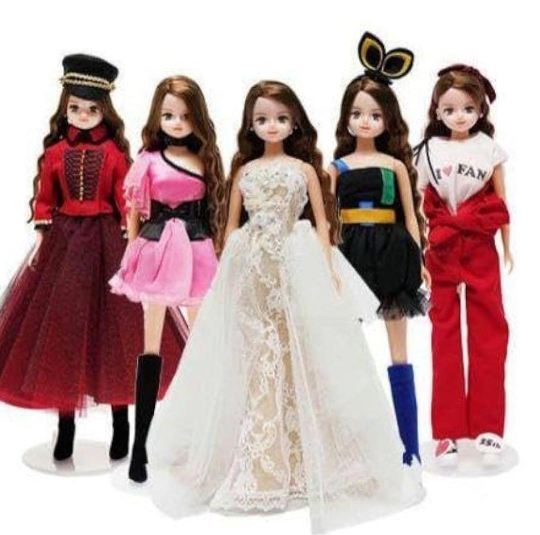 ★お値下げ★安室奈美恵 ドール５体セット 25周年の銀テ付き