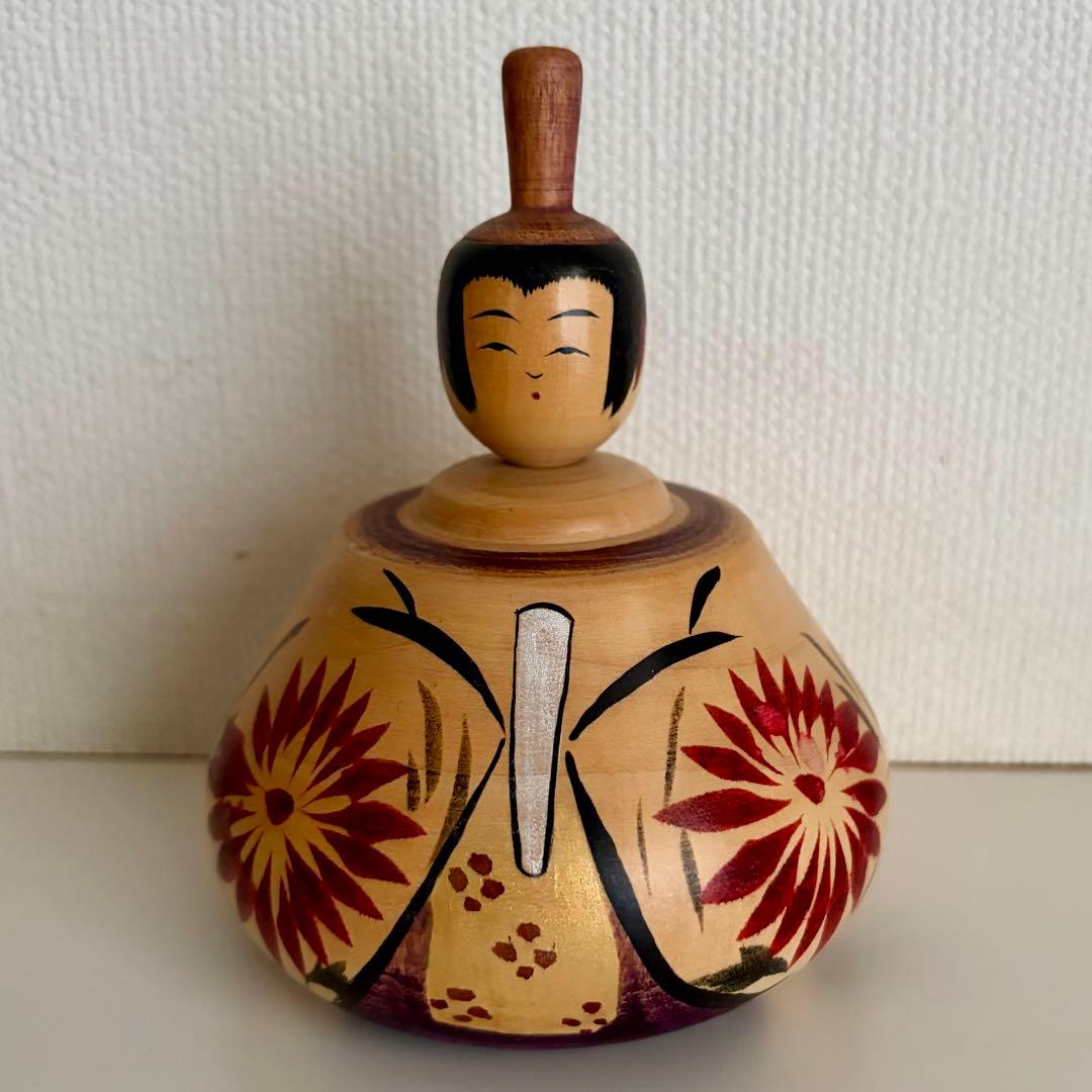 鳴子系　柿澤是伸　雛こけし　【まとめ買い申請でお値引】伝統工芸　レトロ