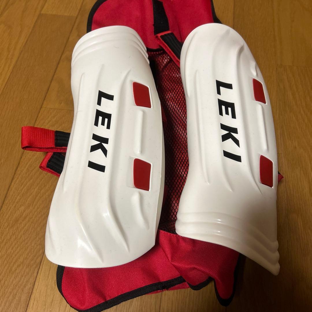 LEKI スキー用プロテクター ホワイト/レッド