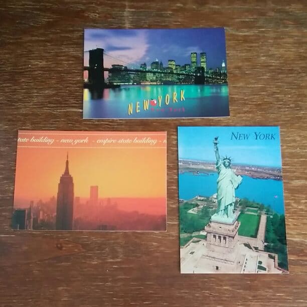 ニューヨークのポストカード
