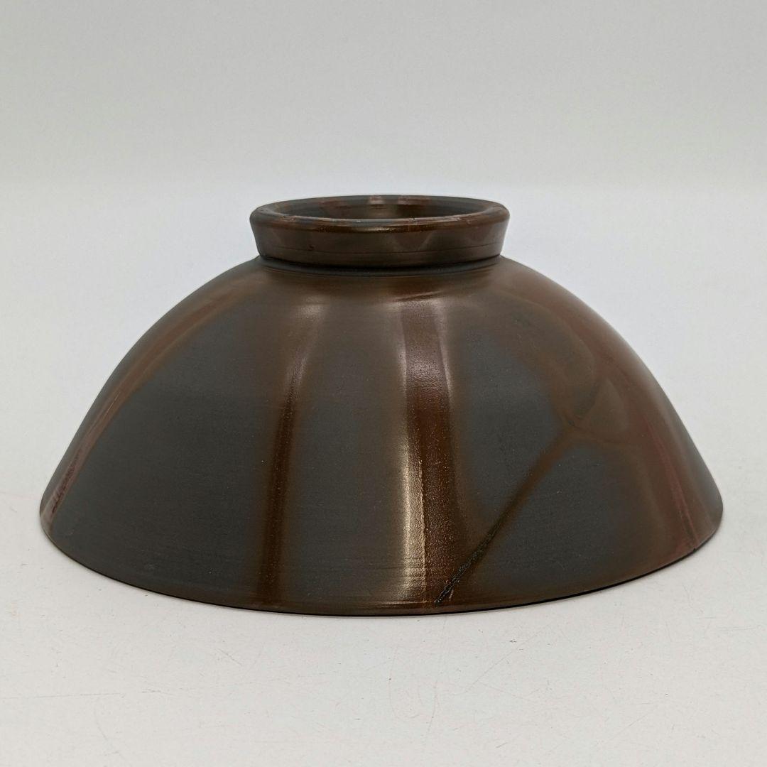 伝統工芸士柴岡秀泉 青備前緋襷茶盌 合箱 備前焼 抹茶碗 抹茶茶碗 茶道具 茶器