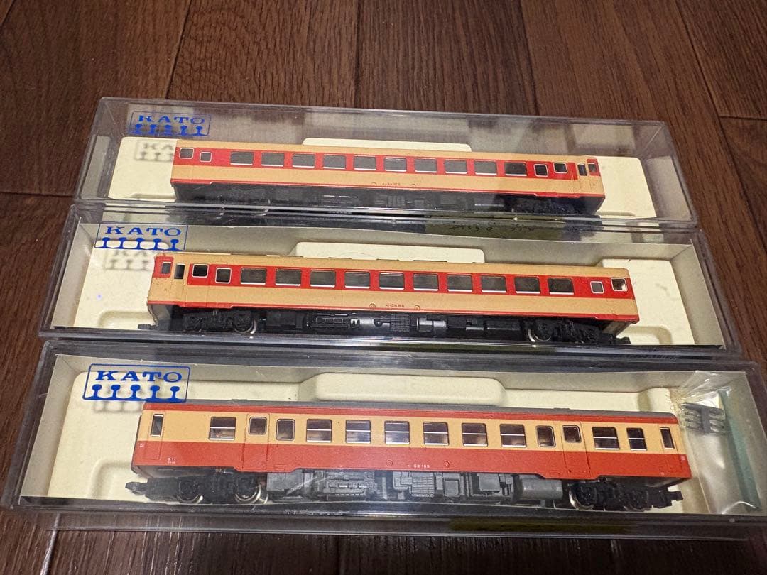 KATO Nゲージ　キハ　鉄道模型 3両セット