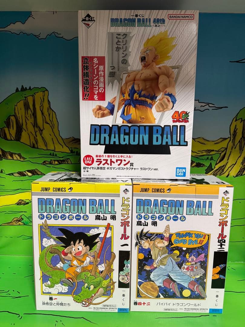 ドラゴンボール　一番くじ　40th A賞 B賞　ラストワン賞　セット 新品未開封