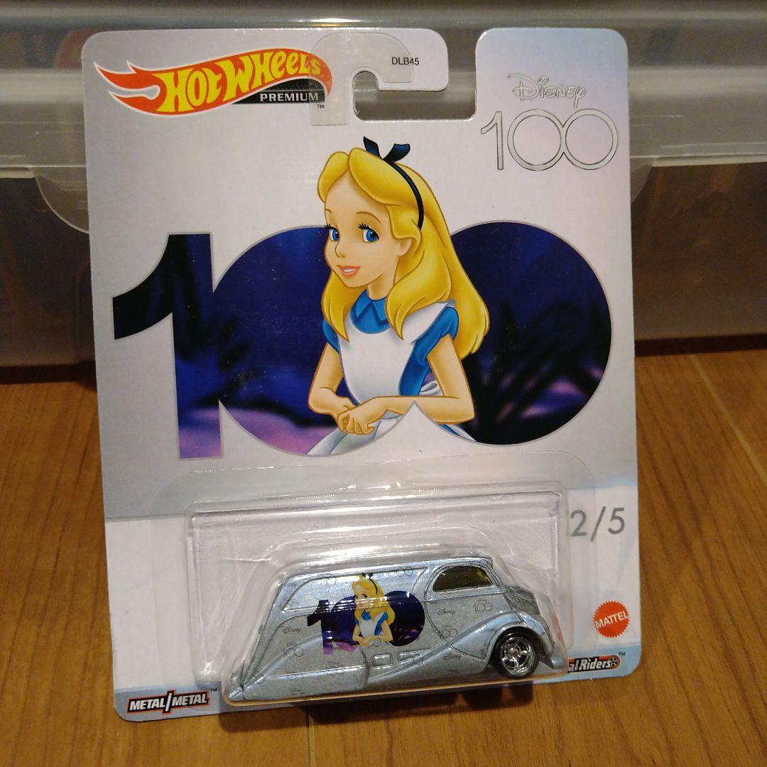 ホットウィール ポップカルチャー ディズニー100周年記念モデル 5台セット