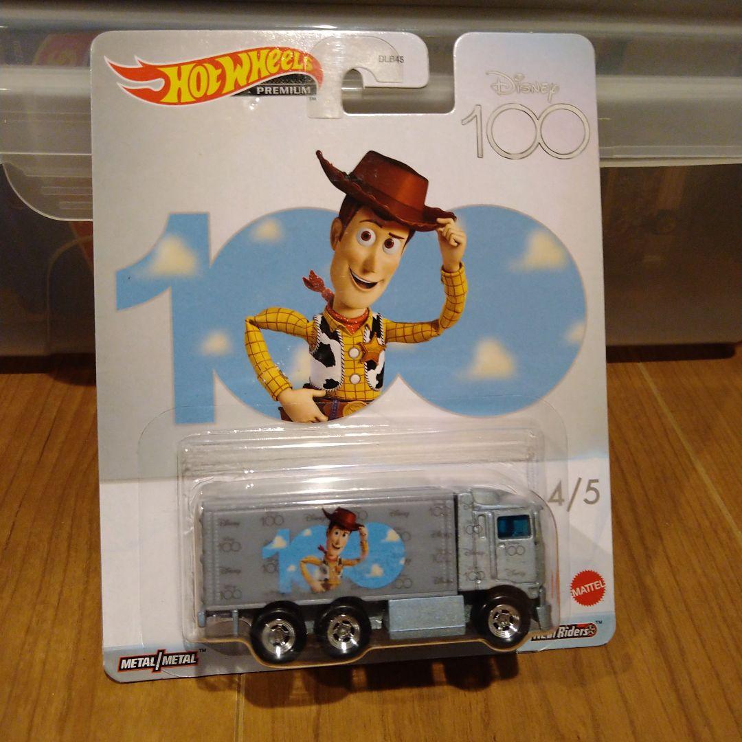 ホットウィール ポップカルチャー ディズニー100周年記念モデル 5台セット