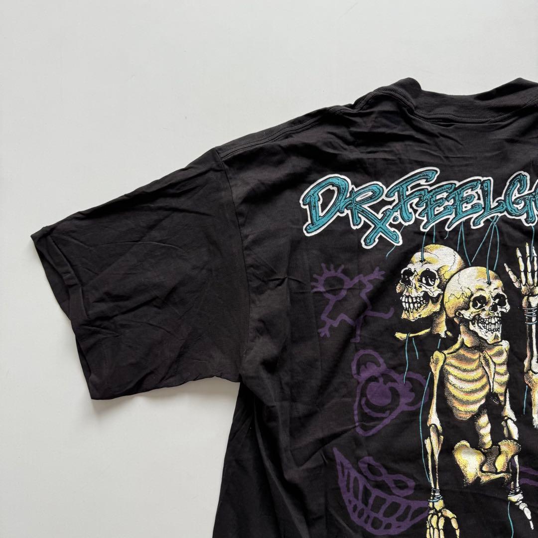 モトリー・クルー 90s ヴィンテージ 両面プリント バンドTシャツ C433