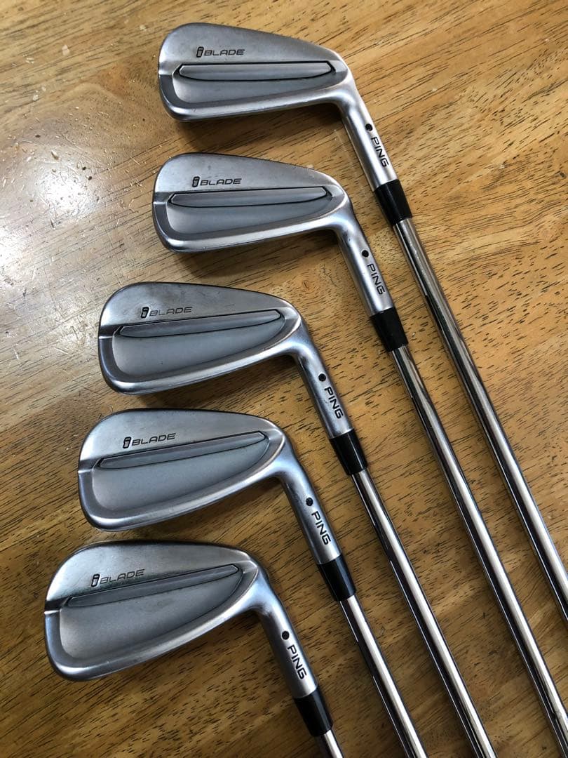 PING i Blade アイアンセット 6-9 W 5本　黒目 フレックスS