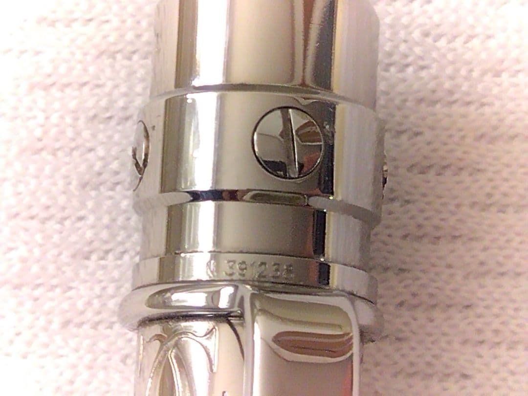 カルティエ cartier サントス ボールペン ハッピーバースデー 刻印