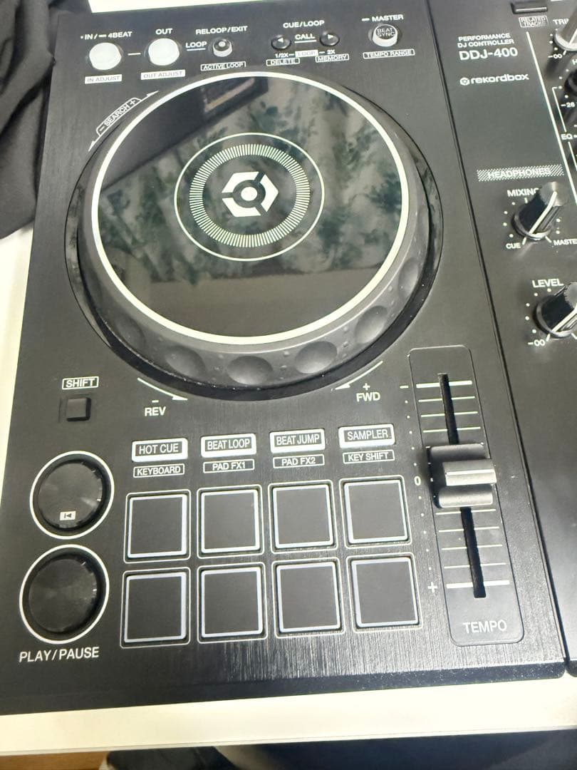 【Pioneer】DDJ-400 本体　デッキカバー付