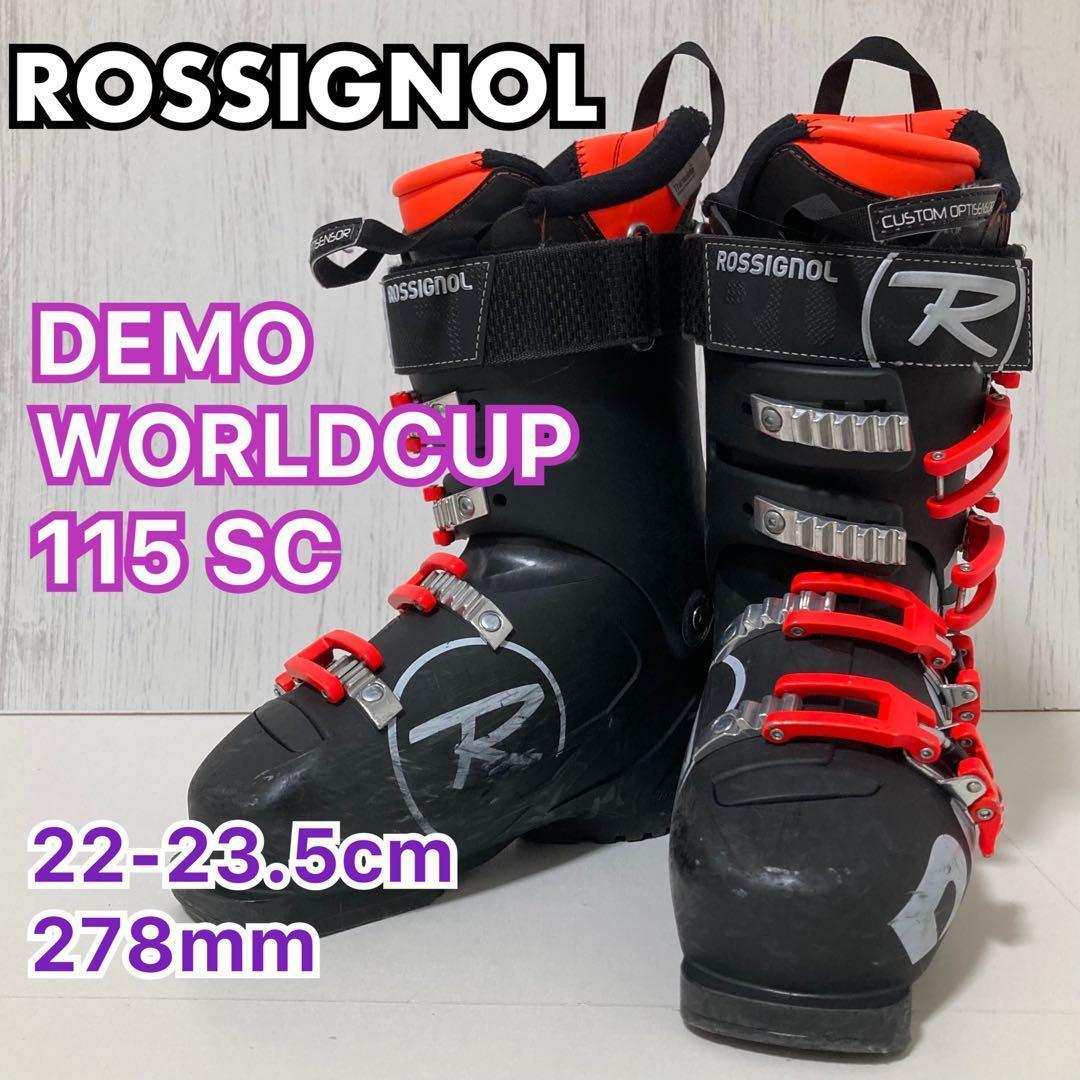 スキー ROSSIGNOL WCDEMO115SC 22-23.5cm